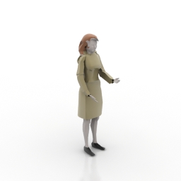woman 3D Model Preview #16c29332