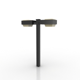 3D Lamppost preview