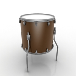3D Drum preview