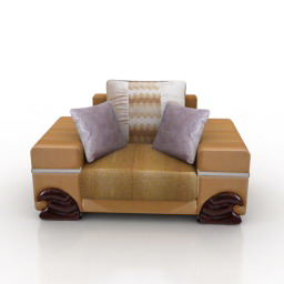 3D Armchair preview