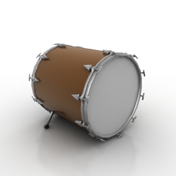 3D Drum preview