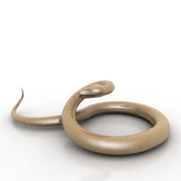 snake 1 3D Model Preview #2f591833