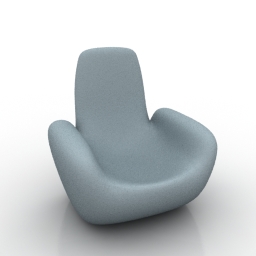 3D Armchair preview