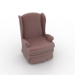 3D Armchair preview