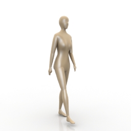 mannequin  3 3D Model Preview #49149f28