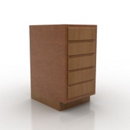 drawer 2 3D Model Preview #9ce37314