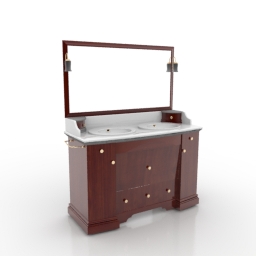 washstand 3D Model Preview #8ad3c760