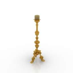 3D Candlestick preview