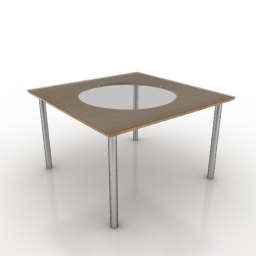 berliner table 3D Model Preview #f9dc709e