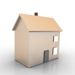 house 3D Model Preview #50b5d491