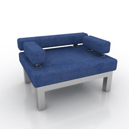 3D Armchair preview