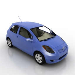 toyota yaris 3D Model Preview #bfcb2b01