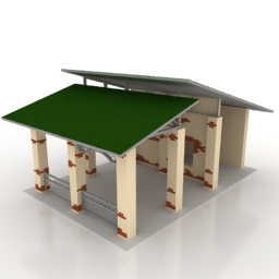 building 4 3D Model Preview #b2c4f6b8