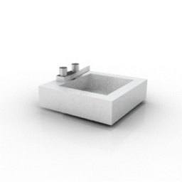basin 2 3D Model Preview #a35787a4