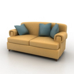 3D Sofa preview