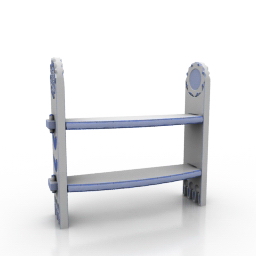 shelving 2 3D Model Preview #91ba447a