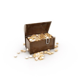 treasure 3D Model Preview #4bdc427b