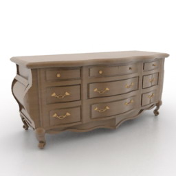 commode 3D Model Preview #9bdb4339
