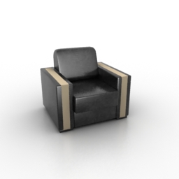 3D Armchair preview