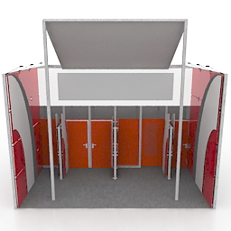 3D Restaurant preview