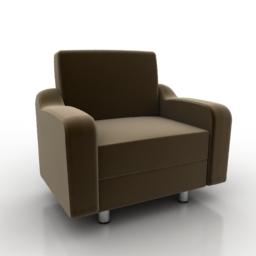 3D Armchair preview