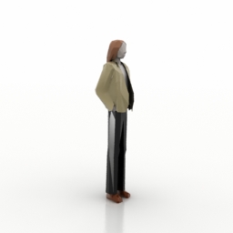 girl 1 3D Model Preview #29e67464