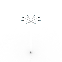 3D Lamppost preview