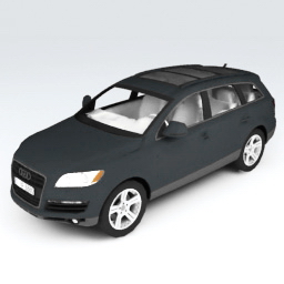 audi q7 3D Model Preview #84333231