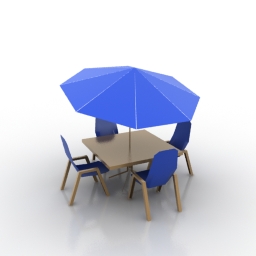 table set 3D Model Preview #879554bd
