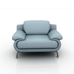 3D Armchair preview
