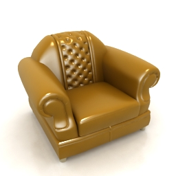 3D Armchair preview