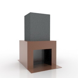 fireplace 1 3D Model Preview #937434ab