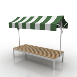 bench 3D Model Preview #391c4cc4