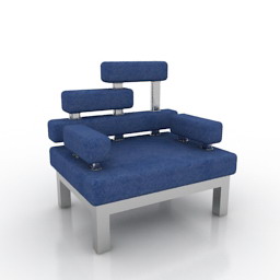 3D Armchair preview