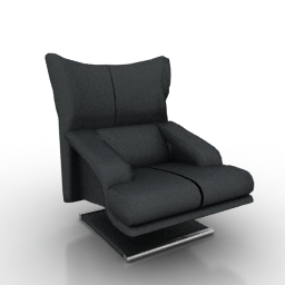 3D Armchair preview