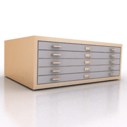 drawer 3D Model Preview #5dac20ba