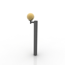 3D Lamppost preview
