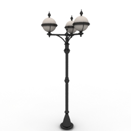lamppost 3D Model Preview #88f19609
