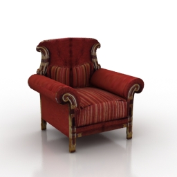 3D Armchair preview