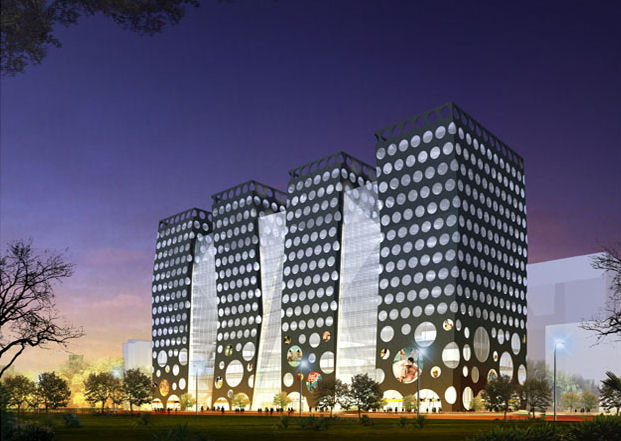 The four towers