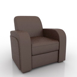 3D Armchair preview