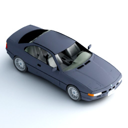 bmw 850 3D Model Preview #f04611e6