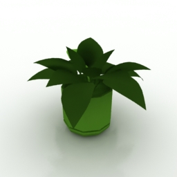 flower 3 3D Model Preview #a171c6c4