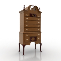 cupboard 2 3D Model Preview #cef775fc
