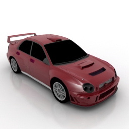 3D Car preview