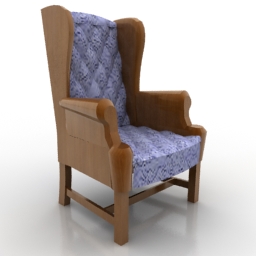 3D Armchair preview