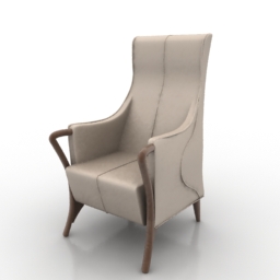 3D Armchair preview