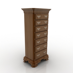 cupboard 3D Model Preview #e0dec276