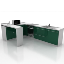 3D Kitchen preview