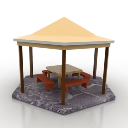 3D Summerhouse preview